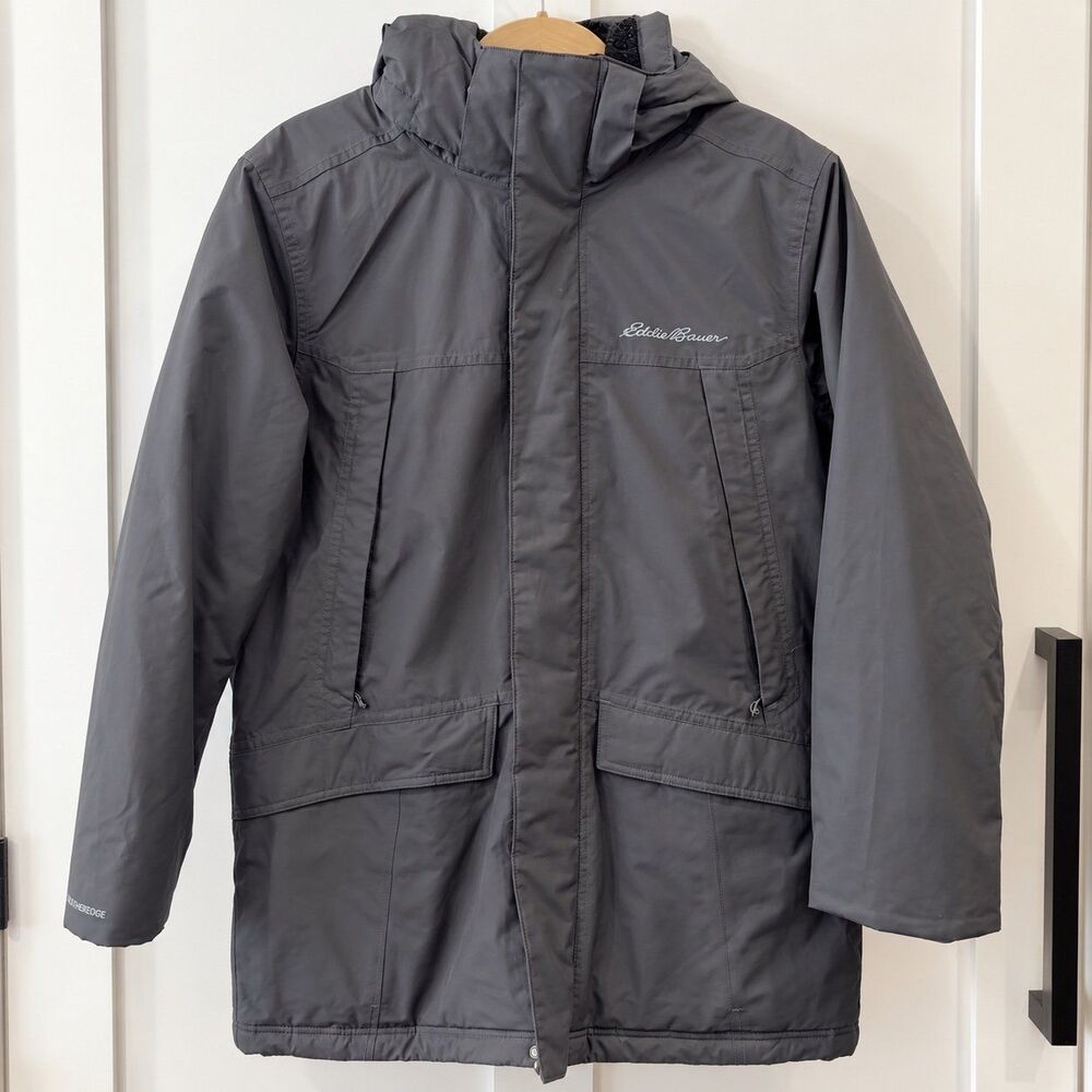 {Eddie Bauer} WeatherEdge hooded insulated jacket, M